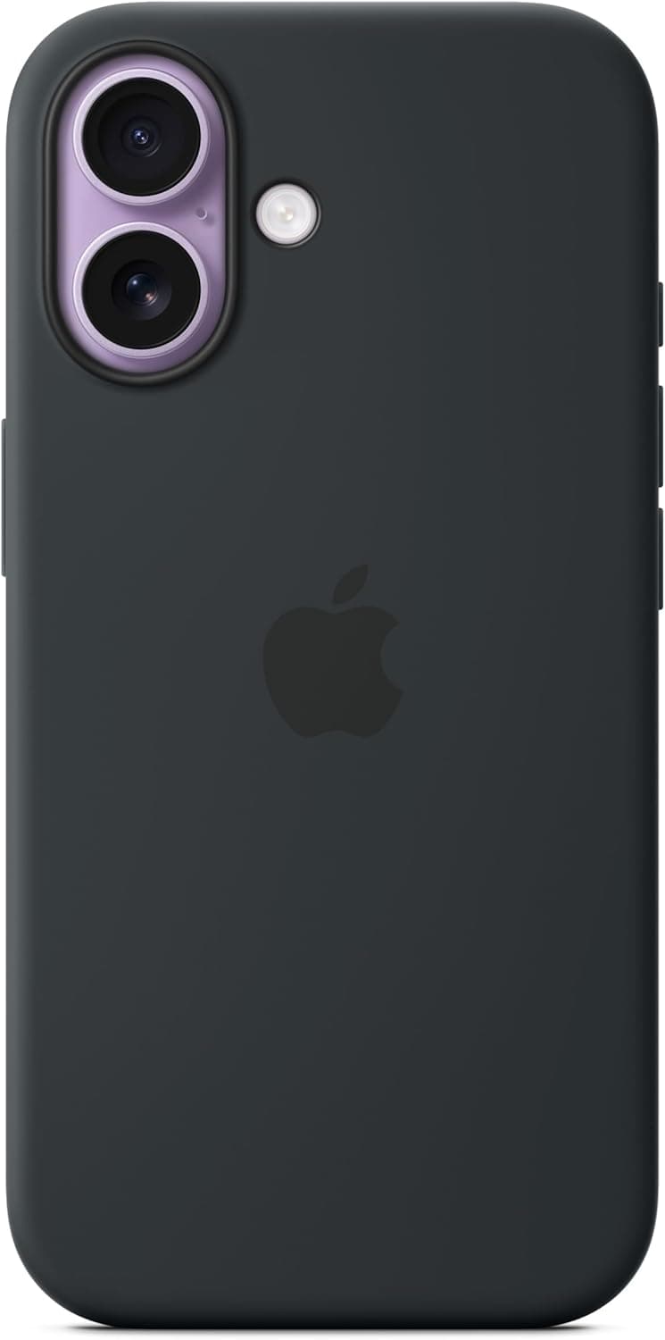 Apple iPhone 17 Silikon Case mit MagSafe schwarz