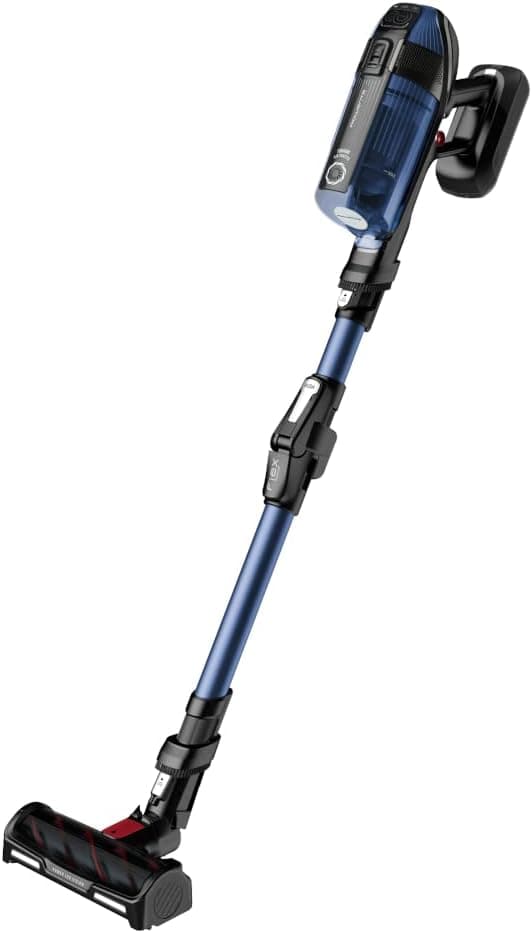 Rowenta RH98C0 X-Force Flex 12.60 Aqua  [45 Minuten 900ml] schwarz/blau