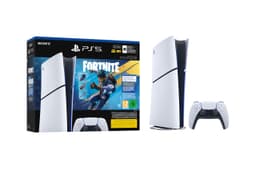 Sony PlayStation 5 Slim Digital Edition 825GB Fortnite Flowering Chaos Bundle [inkl. Wireless Controller] weiß