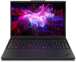 Lenovo ThinkPad P16v G3 [16'' Core Ultra 7 255H 20GHz 32GB RAM 1TB SSD RTX PRO 2000 Blackwell Win 11 Pro] schwarz