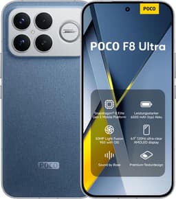 Xiaomi Poco F8 Ultra 256GB [Dual-Sim] blau