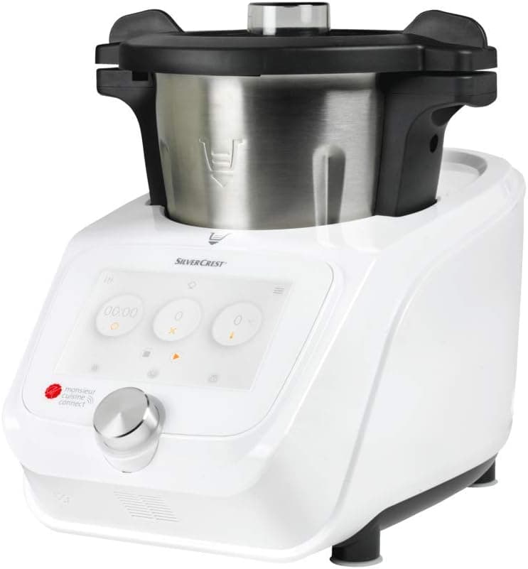 Silvercrest SKMC 1100 Monsieur Cuisine Connect Multikocher weiß