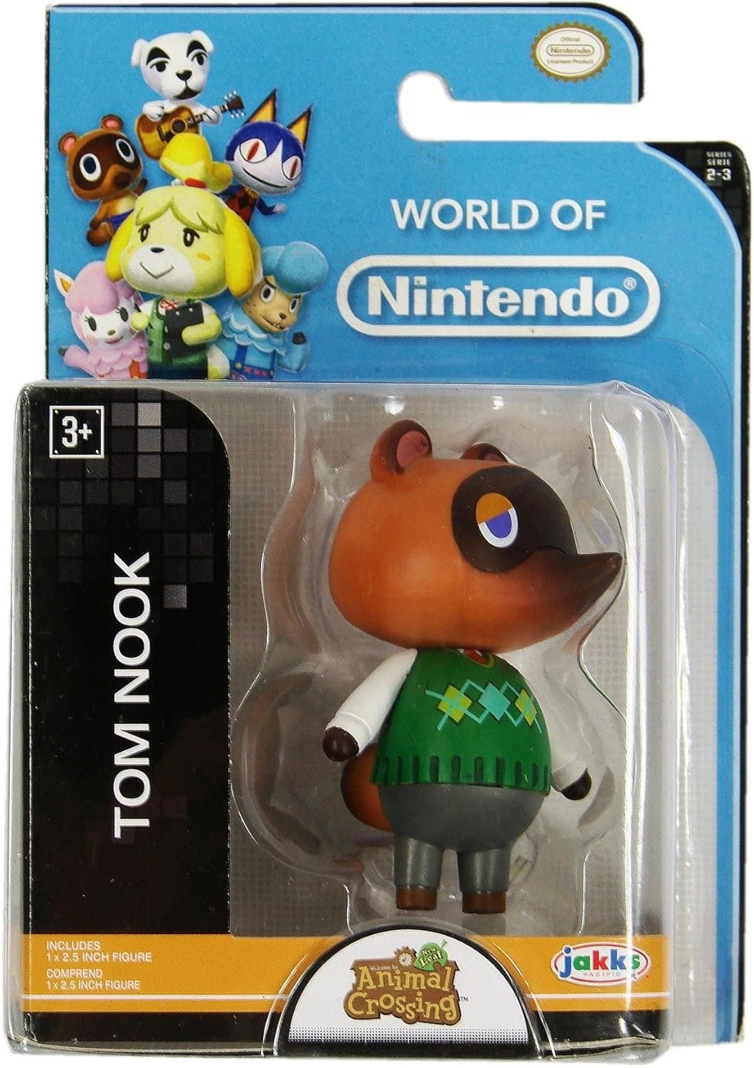 Jakks Pacific - World of Nintendo: Animal Crossing Tom Nook