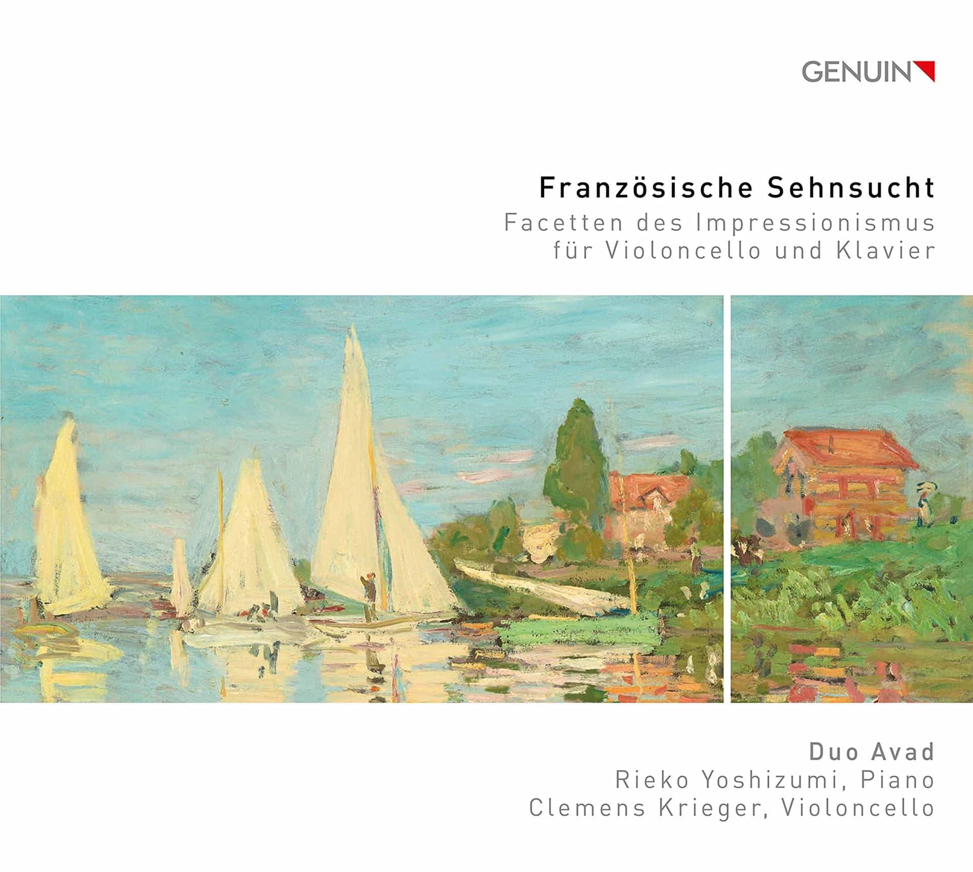Französische Sehnsucht - Facetten des Impressionismus für Violoncello & Klavier
