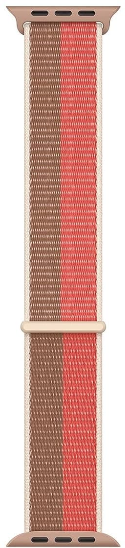 Apple Watch Sport Loop 41mm  pink pomelo/tan