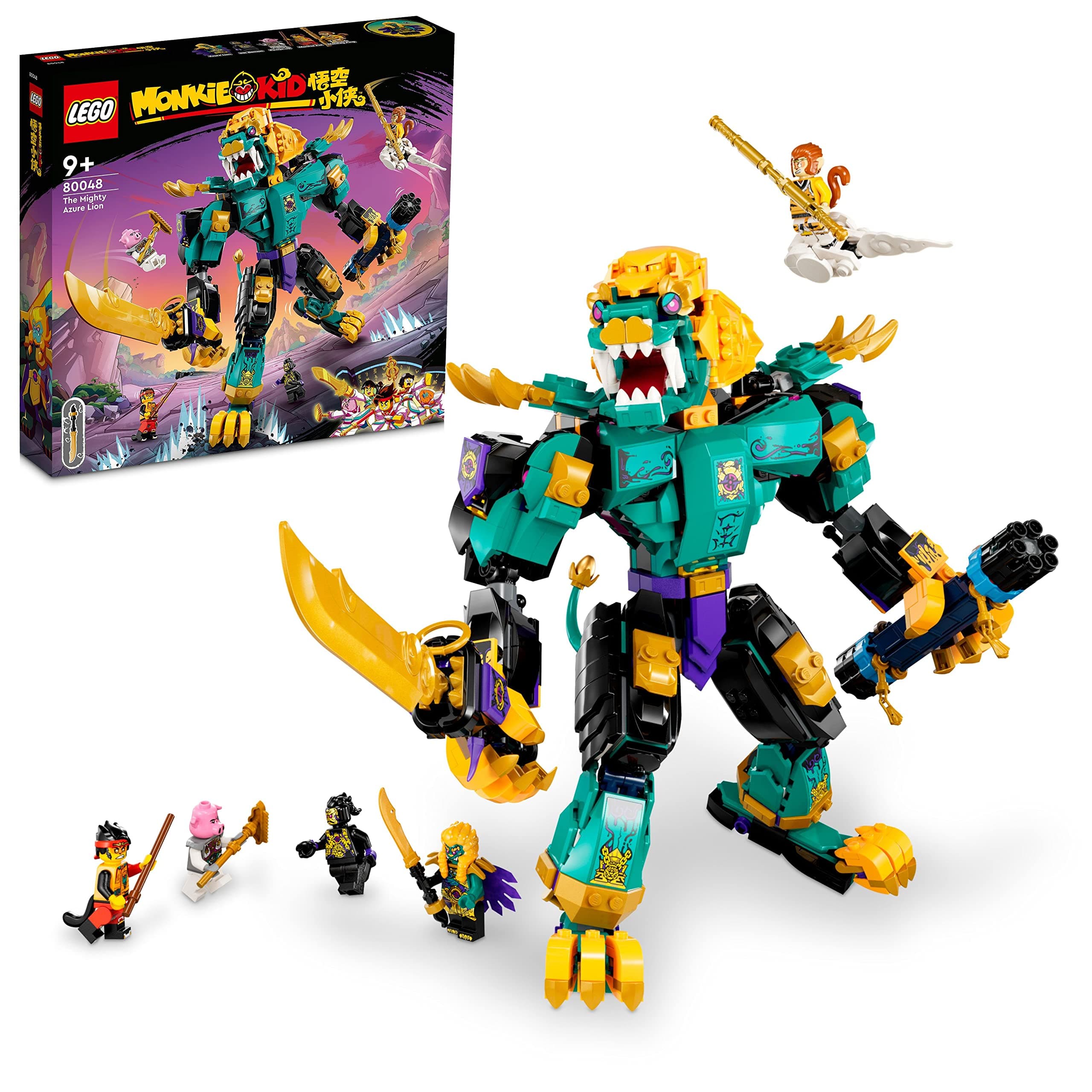 LEGO 80048 Kraftvoller Azure Lion - Neu.