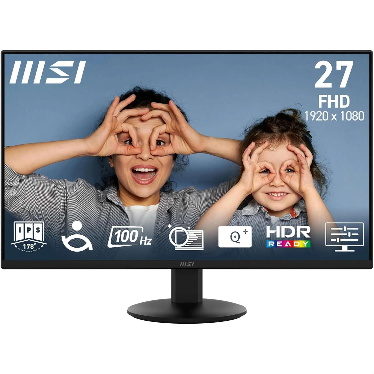 MSI PRO MP272L [27'' 1.920x1080 100Hz DisplayPort 1.2 HDMI 1.4b 4ms Reaktionszeit] schwarz
