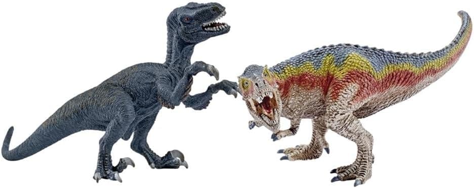 Schleich Dinosaurs 42216 - T-Rex und Velociraptor