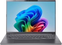 Acer Aspire 16 AI (A16-11M-X0X3) [16'' Snapdragon X X1-26-100 297GHz 16GB RAM 512GB SSD Qualcomm Adreno X1-45 Win 11 Home] steel gray