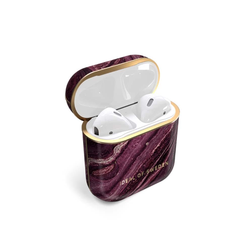 IDEAL OF SWEDEN Airpods Case Gen 1/2 Golden Plum