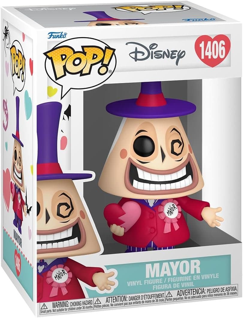 Funko POP! 1406 - Disney The Nightmare Before Christmas: Valentines Mayor