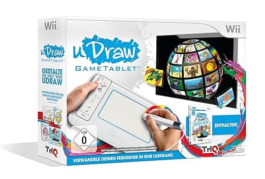 THQ uDraw Gametablet [für Nintendo Wii] weiß