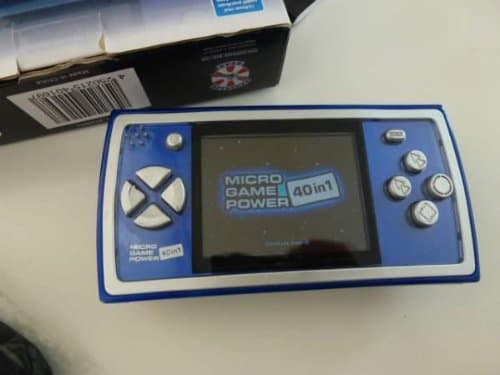 Micro Game Power [inkl. 40 Spiele] blau