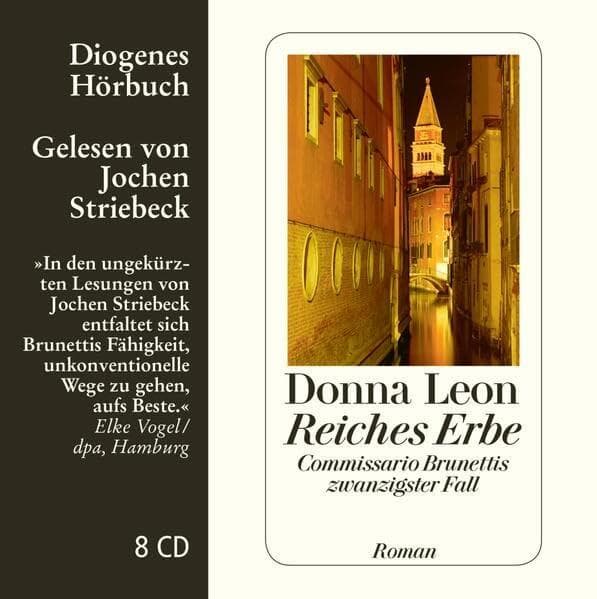 Reiches Erbe: Commissario Brunettis zwanzigster Fall (Diogenes Hörbuch)