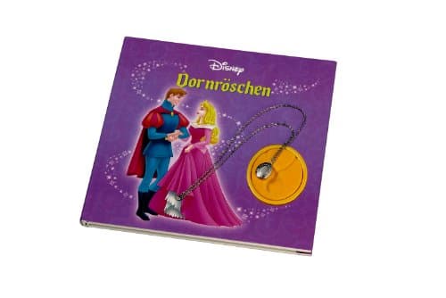 Dornröschen m. Anhänger u. Kettchen