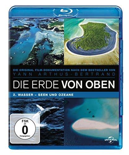 Die Erde von Oben - TV Serie Teil 2: Wasser Seen und Ozeane [Blu-ray]