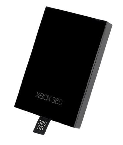 Microsoft Xbox 360 320GB Festplatte [nur für 360 Slim] schwarz