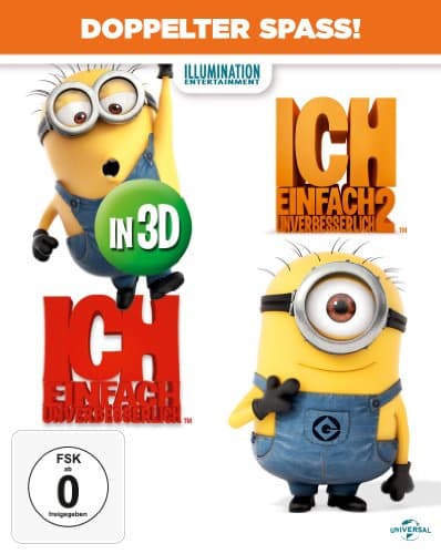 Ich einfach unverbesserlich 1+2 (2D + 3D) (Limited Edition) - [3D Blu-ray]
