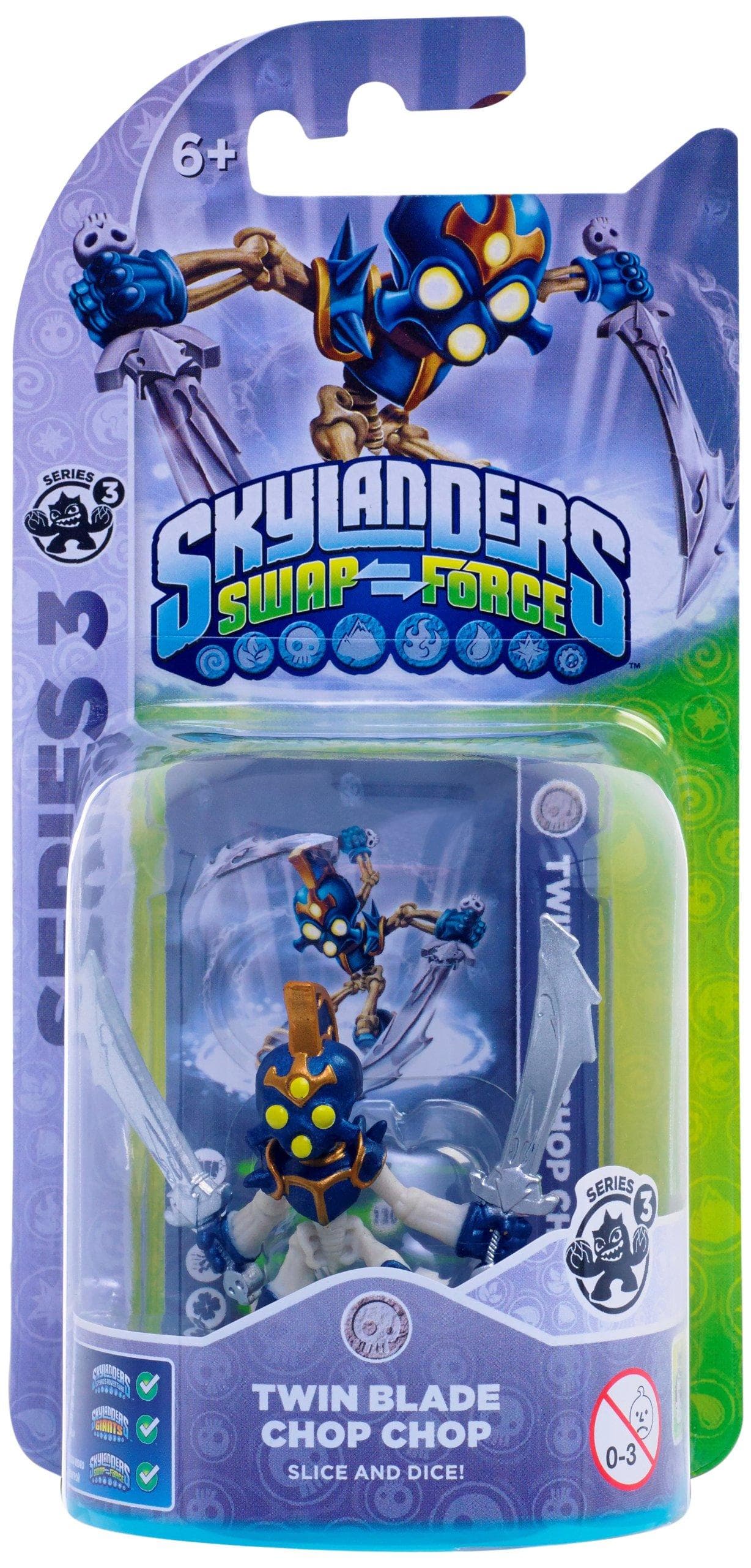 Skylanders Swap Force - Single Character - Series 3 - Twin Blade Chop Chop