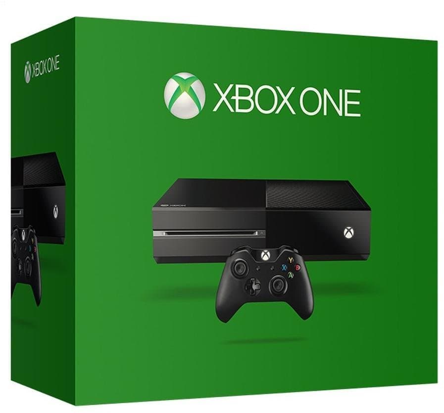 Microsoft Xbox One 500GB [Altes Modell ohne Kinect-Sensor inkl. Wireless Controller] schwarz hochglanz