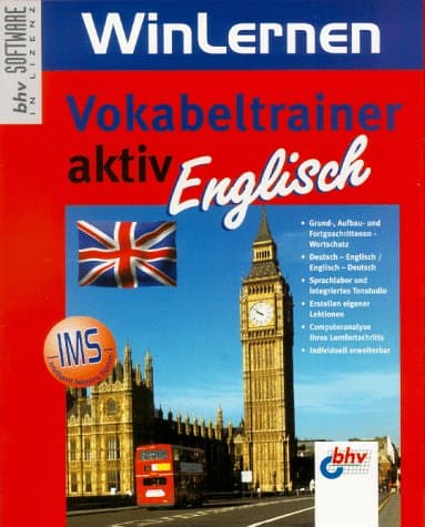 WinLernen. Vokabeltrainer aktiv Englisch. CD- ROM für Windows 95/ NT 4.0