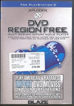 Playstation 2 - DVD Region Free (Mad Catz)