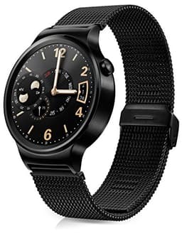 Huawei Watch Active [inkl. Netzarmband schwarz] 42mm Edelstahlgehäuse schwarz