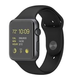 Apple Watch Sport [inkl. Sportarmband schwarz] 42mm Aluminumgehäuse spacegrau