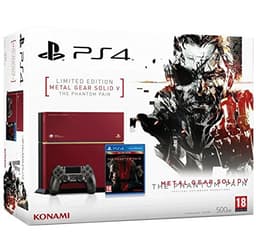 Sony PlayStation 4 500GB Metal Gear Solid Limited Edition [inkl. Metal Gear Solid V] rot