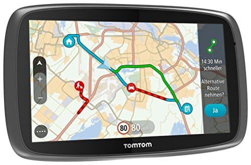 TomTom Go 610 World [6" Lifetime Traffic via Smartphone SIM-Karte] grau