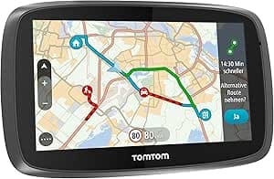 TomTom Go 5100 World [5" Lifetime Traffic via integrierter SIM-Karte] grau