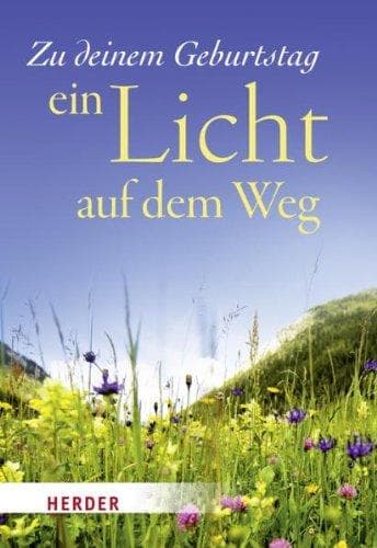 Zu deinem Geburtstag ein Licht auf dem Weg