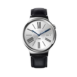 Huawei Watch Classic [inkl. Lederarmband schwarz] 42mm Edelstahlgehäuse silber