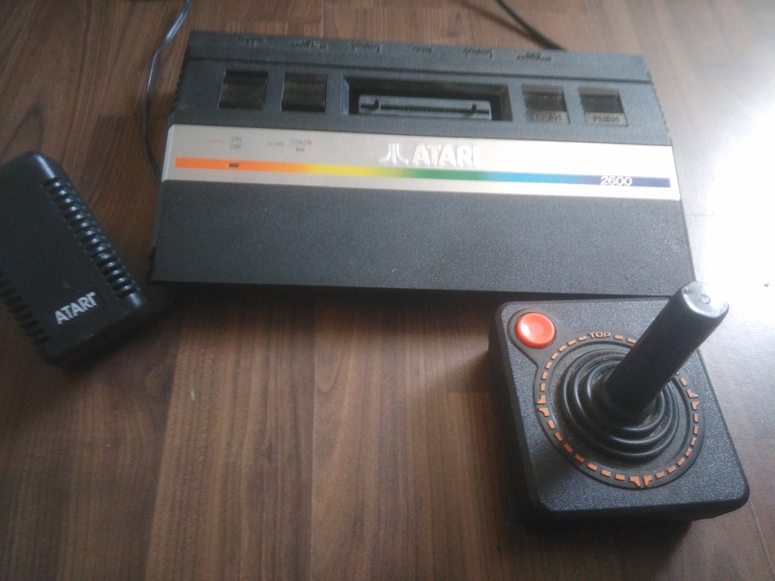 Atari 2600 Konsole schwarz