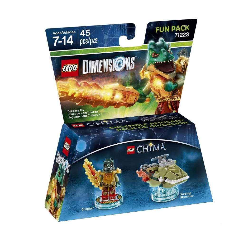 Lego Dimensions 71223 - Fun Pack: Lego Chima [Cragger & Swamp Skimmer]