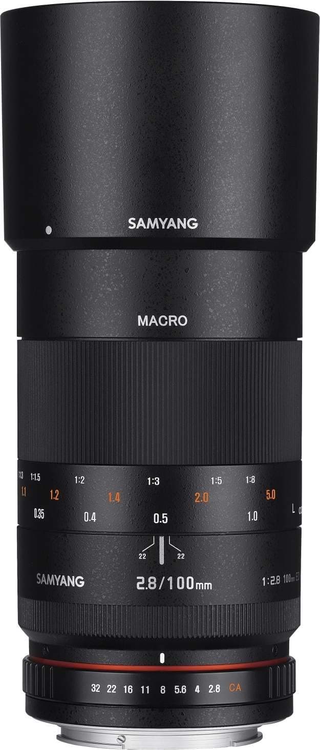 Samyang 100mm 1:28 ED UMC Makro [für Sony A] schwarz