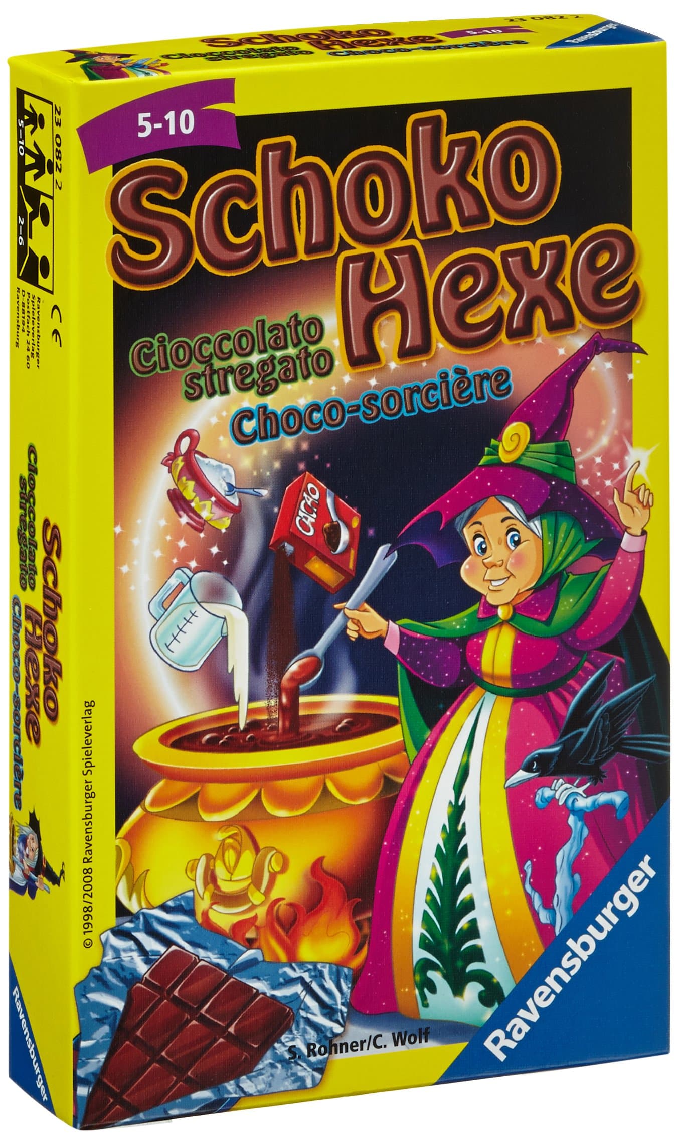 Ravensburger 23082 - Schoko Hexe - Mitbringspiel