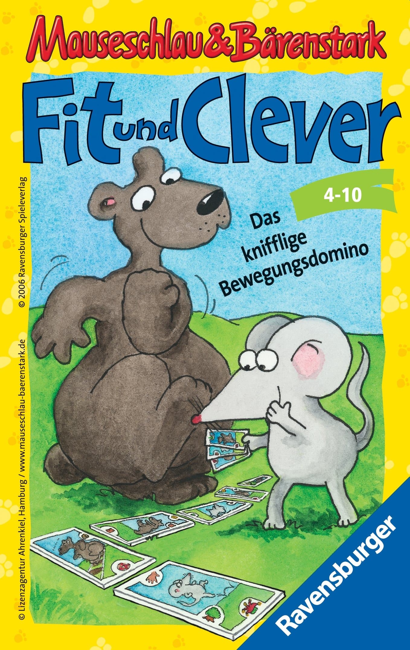 Ravensburger 23230 - Mauseschlau und Bärenstark "Fit und Clever" - Mitbringspiel