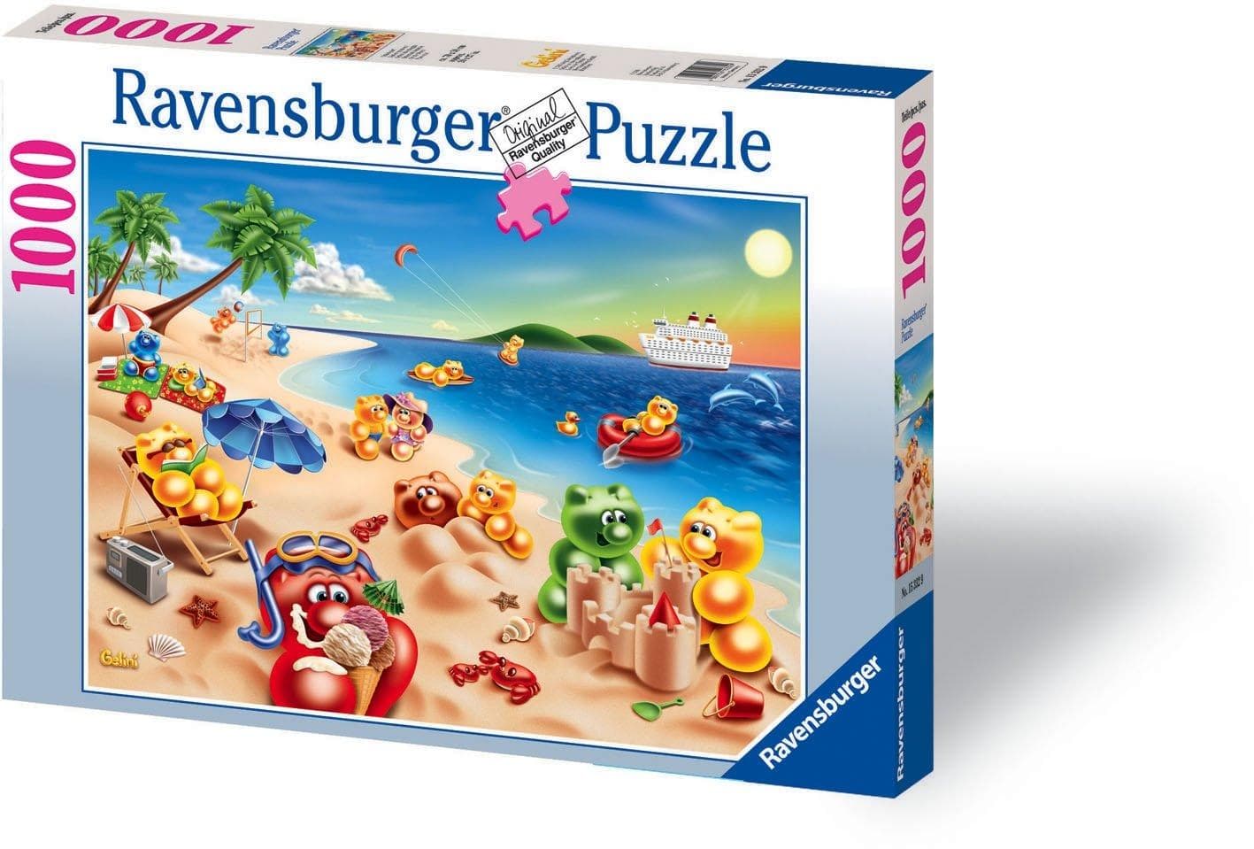 Ravensburger Puzzle 15332 - Gelini: Urlaub Pur [1000 Teile]