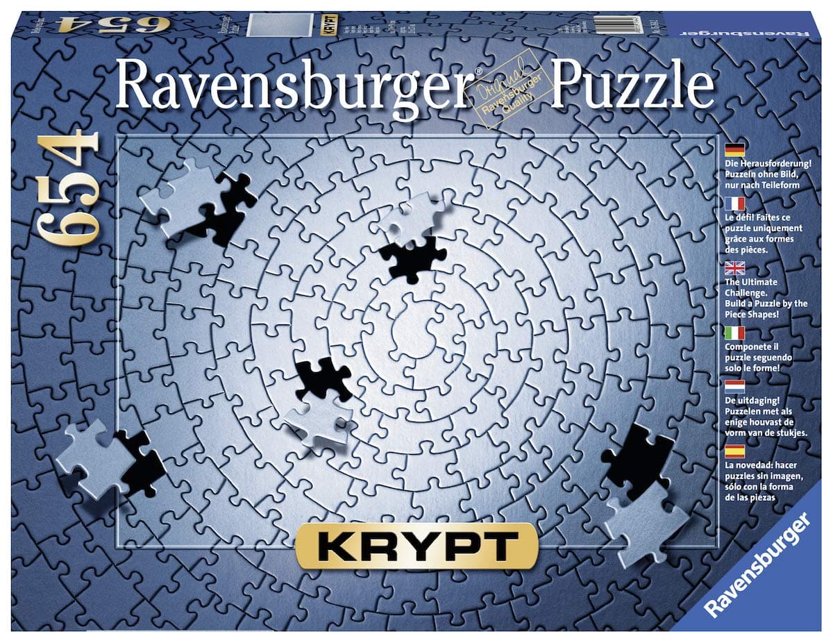 Ravensburger Puzzle 15964 - Krypt Silber [654 Teile]