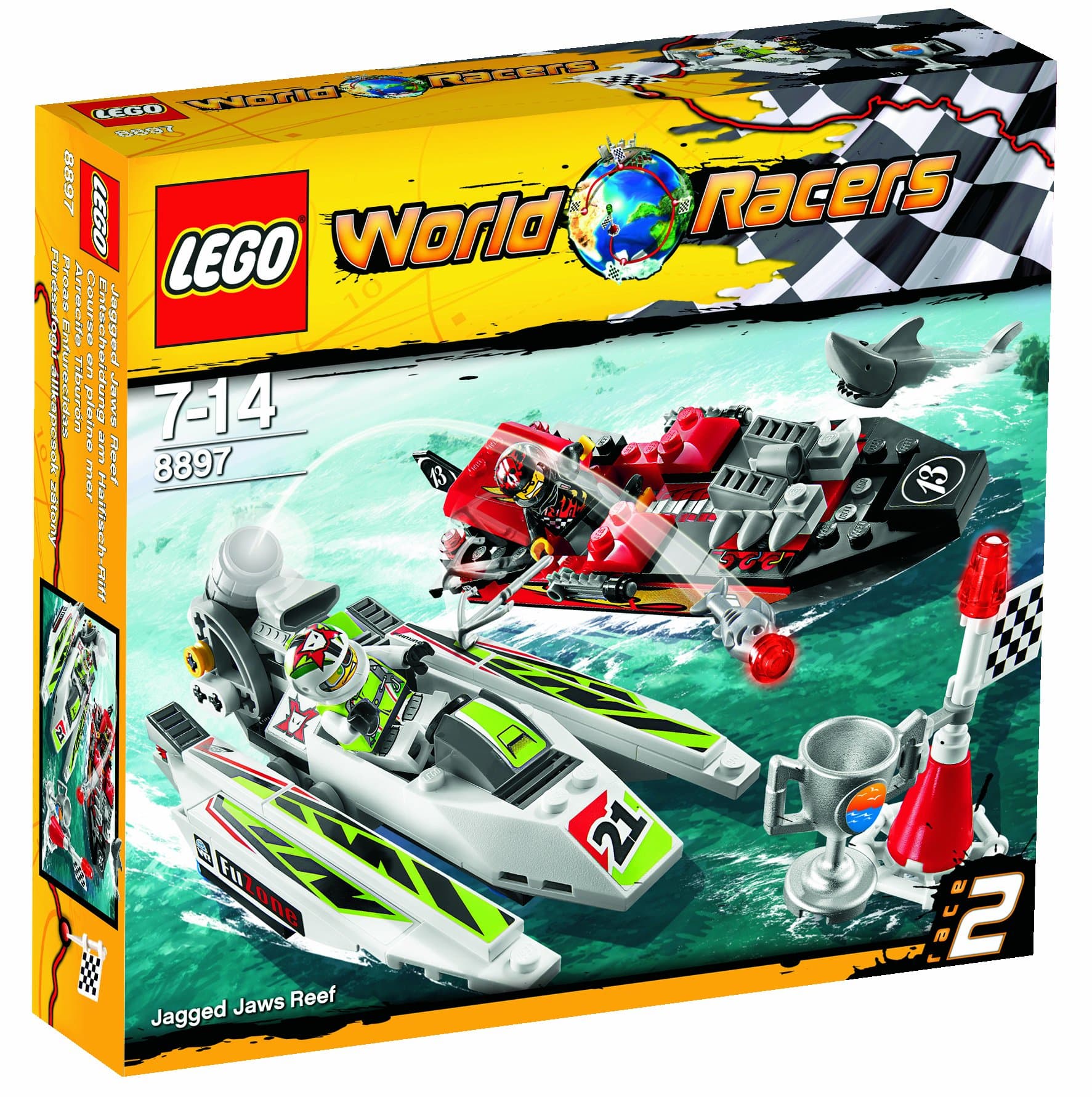 Lego World Racers 8897 - Entscheidung am Haifisch-Riff