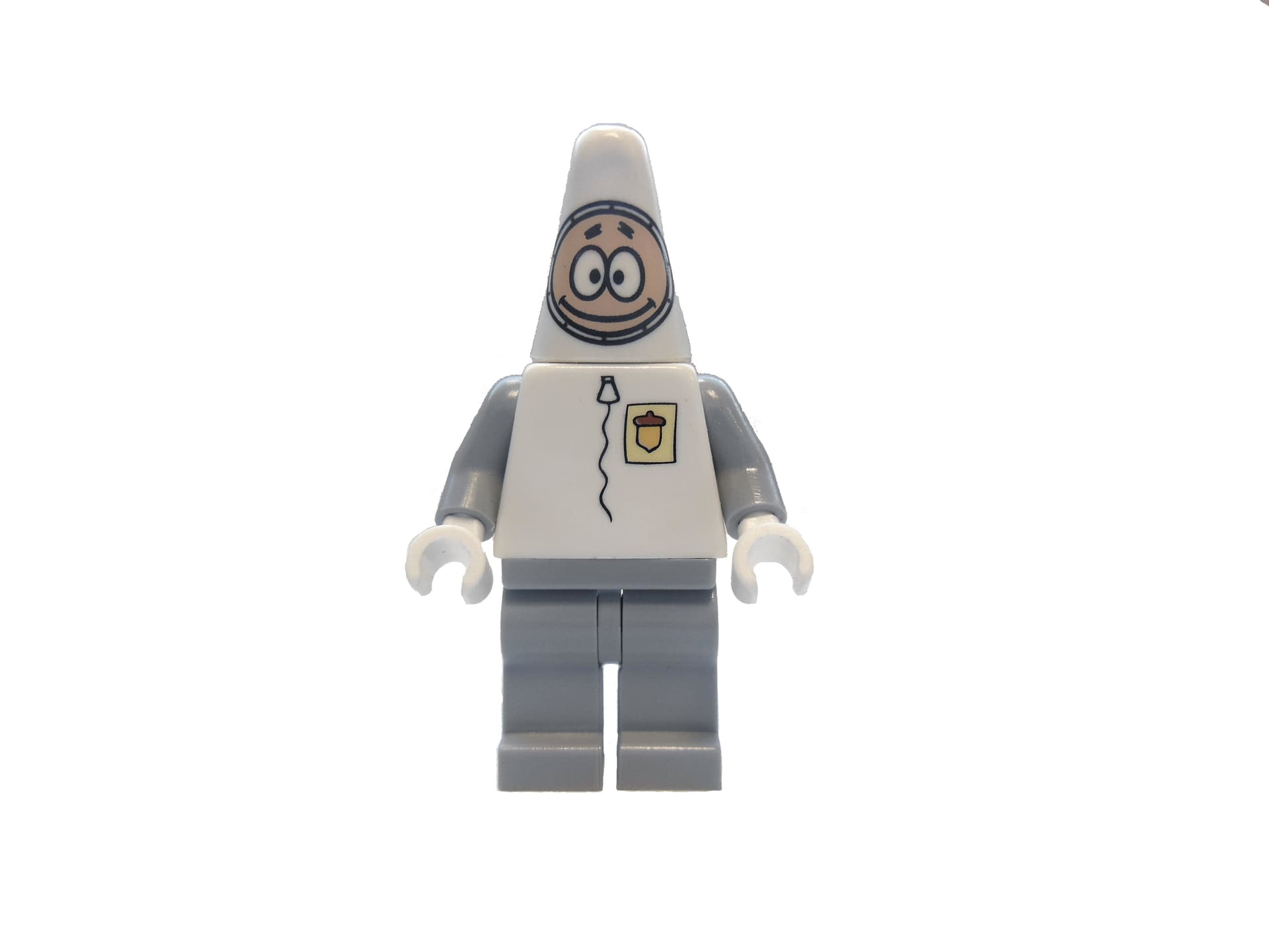 1x Lego Spongebob Schwammkopf Patrick Star Astronaut Figur