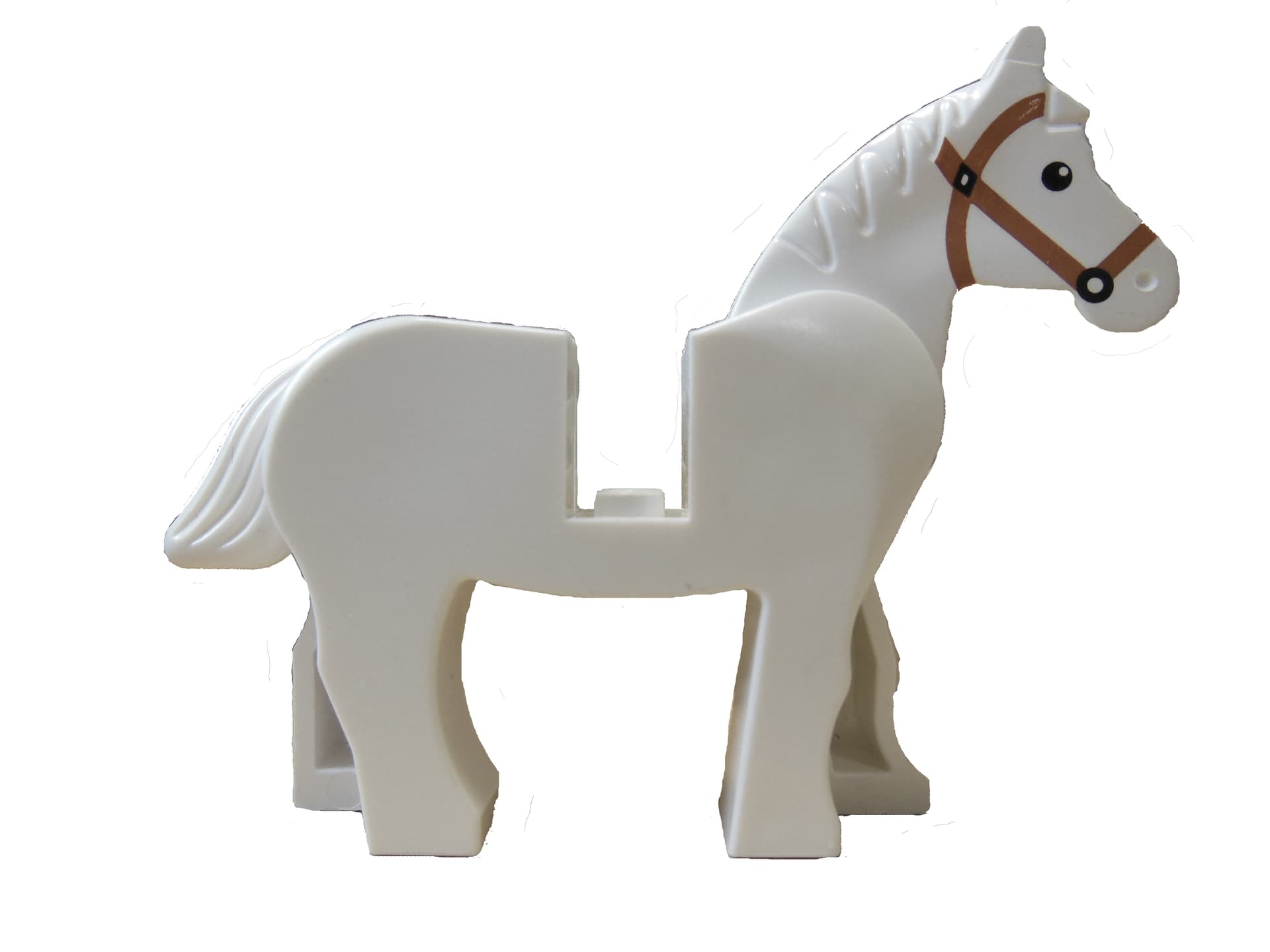 1x Lego Pferd weiß