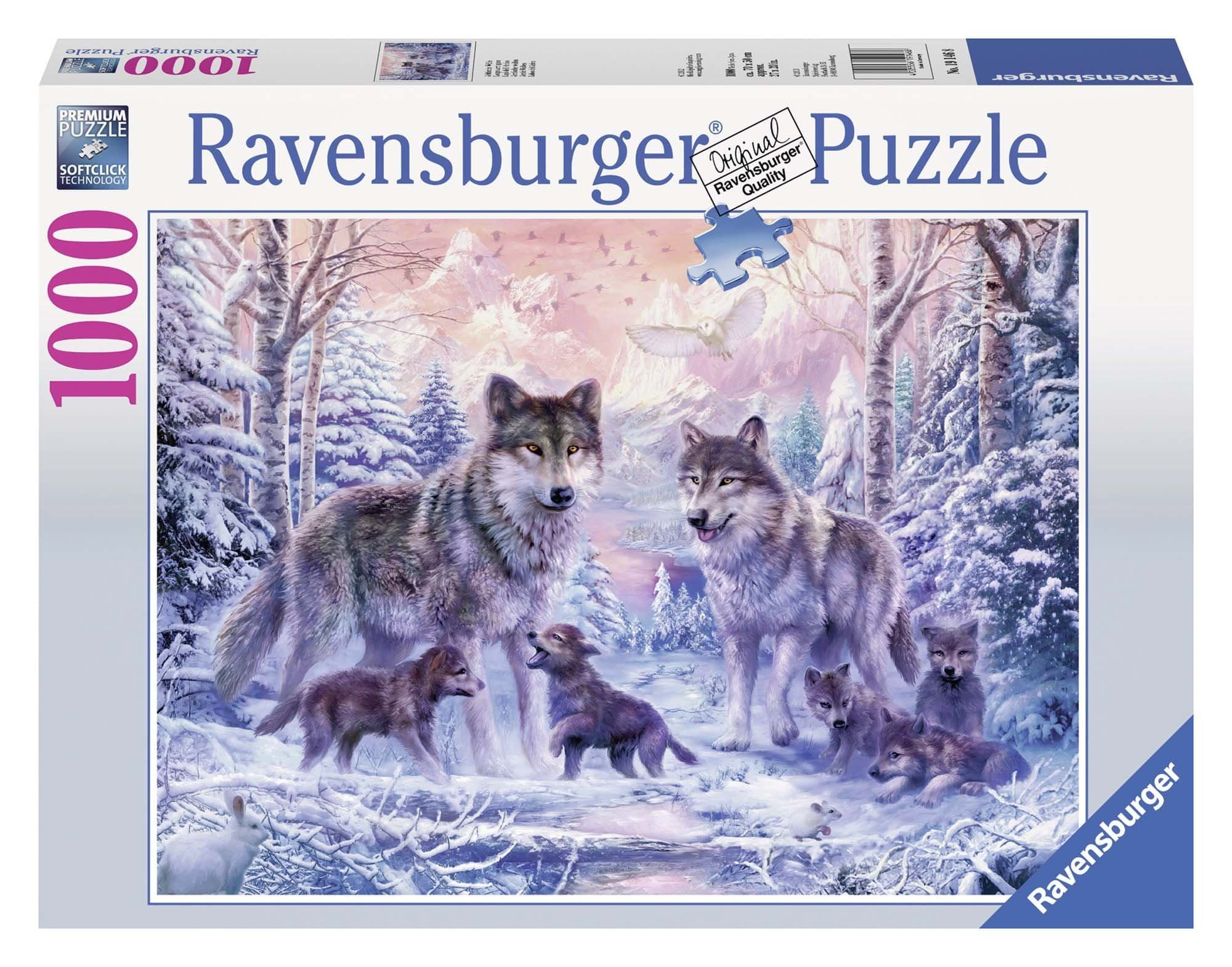 Ravensburger Puzzle 19146 - Arktische Wölfe [1000 Teile]