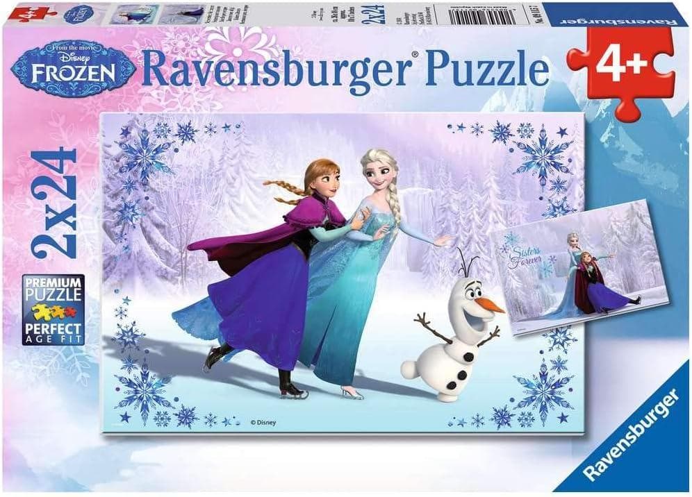 Ravensburger Puzzle 09115 - Schwestern für immer [2x24 Teile]