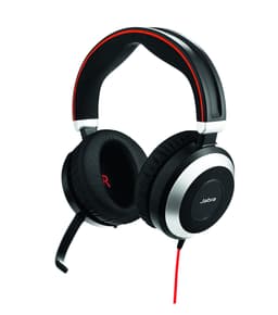 Jabra Evolve 80 MS Duo schwarz
