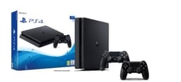 Sony PlayStation 4 Slim 1TB [inkl. 2 DualShock-Controller] schwarz