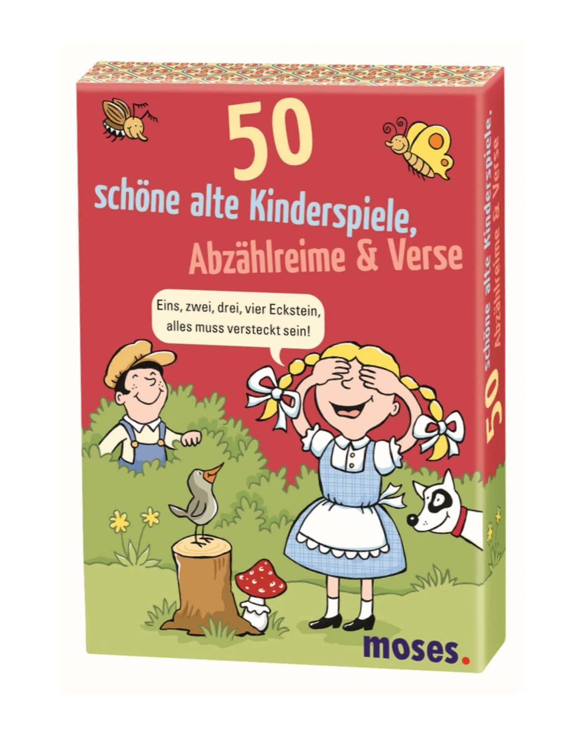 Moses 21028 - 50 schöne alte Kinderspiele Abzählreime und Verse