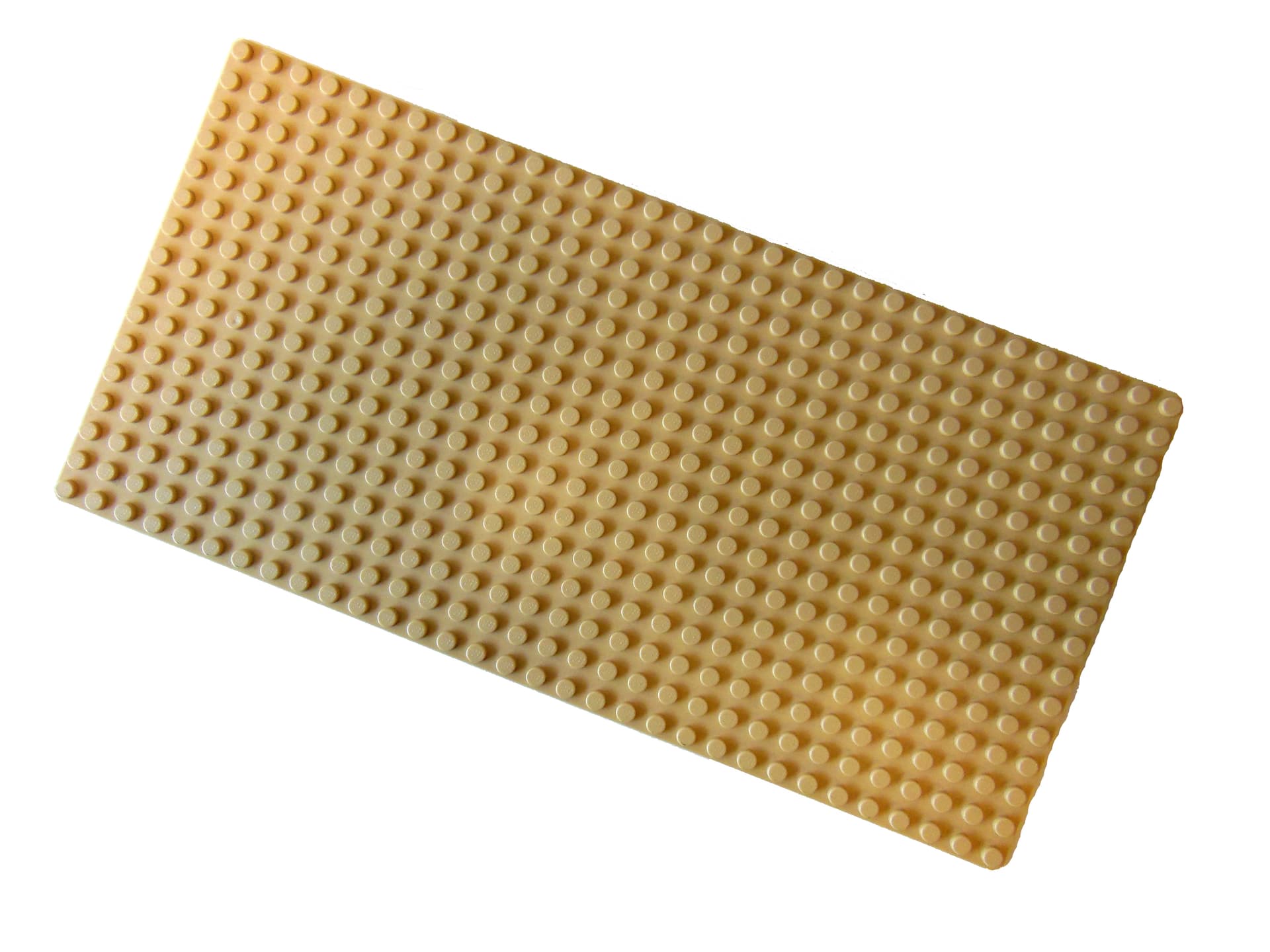 1x Lego Bauplatte [50g 25.3x12.7x0.3cm 32x16 Noppen] beige