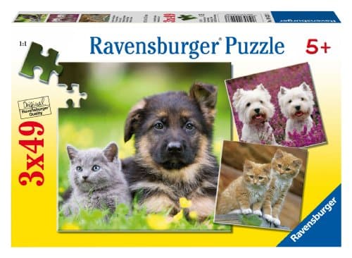 Ravensburger 09423 - Hunde und Katzen